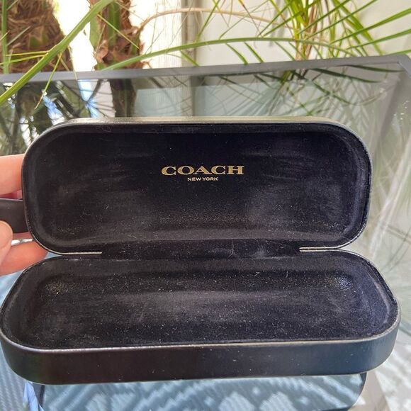 Coach sunglasses case black - Picture 2 of 9